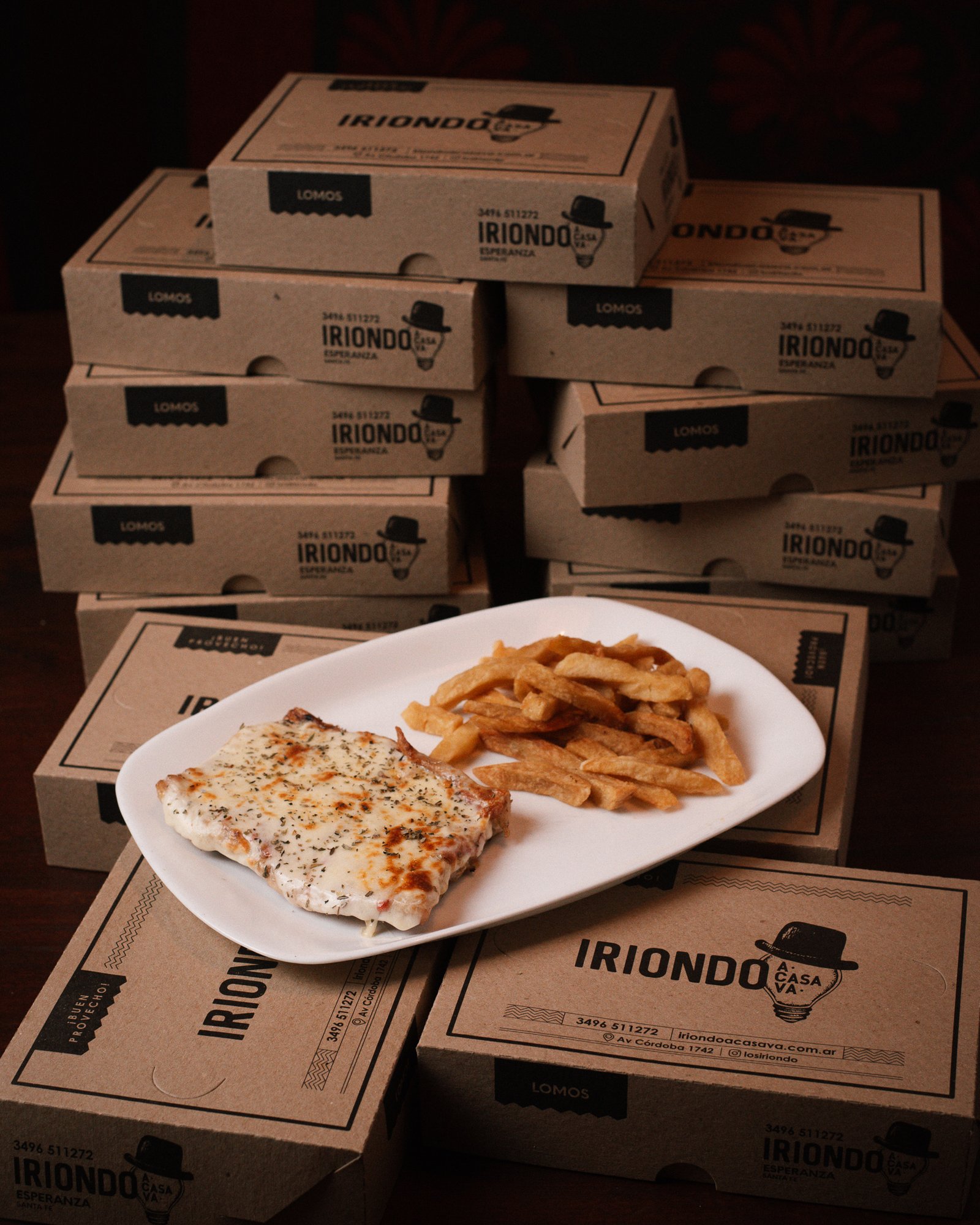 Matambre de cerdo a la pizza