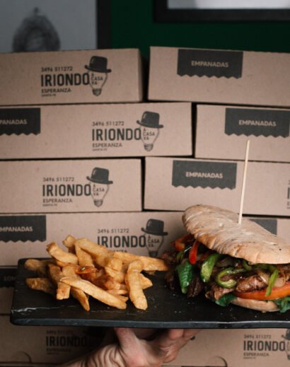 Sandwich de bife de chorizo