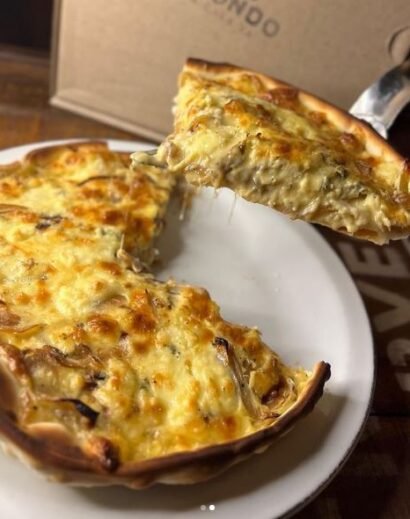 Tarta de Cebolla y Queso